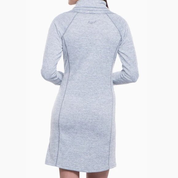 Kuhl Lea Long Sleeve Cowl Neck Dress  size M - Picture 3 of 3